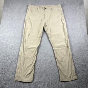 The North Face Chino Pants Men's 38x31 Beige Hiking Outdoors Gorpcore